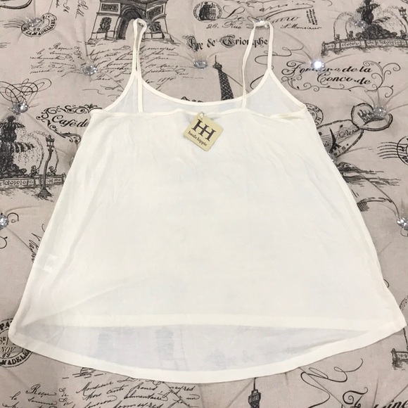 Haute Hippie Sexy Spaghetti Strap Tank - Picture 4 of 7